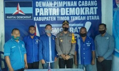 Ketua-DPC-Partai-Demokrat,-mengucapkan-terima-kasih-pada-Kapolres