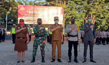 Polres-TTU-Gandeng-TNI-dan-Pemda-Bangun-Tiga-Pos-Jaga-Jelang-Idul-Fitri