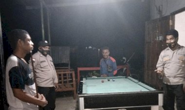 Tidak-Taat-Protkes,-Polsek-Bisel-Grebek-Pemain-Biliard