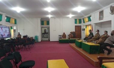 Kabag-Ops-Polres-TTU-Hadiri-Video-Conference-Arahan-Presiden,-Ini-Pesan-Jokowi