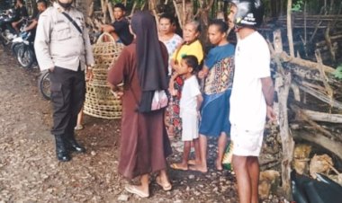 Antisipasi-Gangguan-Kamtibmas,-Polsek-Insana-Lakukan-Pam-di-Pasar-Oelolok