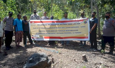 Operasi-Bina-Karuna-Polres-TTU-:-Bakar-Hutan-Dipidana-Maksimal-12-Tahun