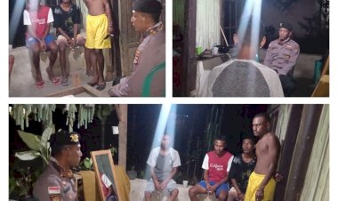 Patroli-Malam,-Anggota-Polsek-Bisel-Imbau-Warga-Jangan-Buat-Tindakan-Kriminal