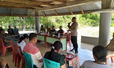 Polsek-Insana-Polres-TTU-Gelar-Patroli-Rutin-Sekaligus-Beri-Himbauan-Pencegahan-TPPO