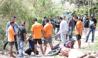 Kapolres-TTU-Hadiri-Rekonstruksi-Kasus-Pembunuhan-di-BTN