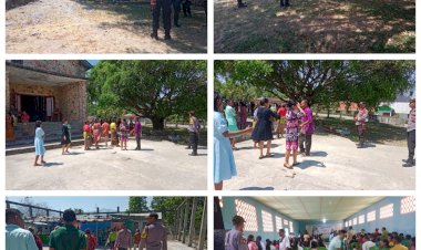 Personil-Polsek-Miobar-Polres-TTU-Gelar-Pengamanan-Misa-Syukur-25-Tahun-Hidup-Bakti-Biarawati