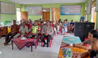 Tiga-Orang-Bhabinkamtibmas-Polsek-Miotim-Polres-TTU-Ikut-Rapat-Awal-Tahun-Tingkat-Desa