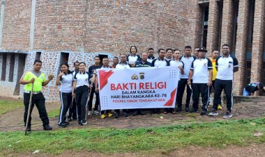 Bakti-Religi-Polres-TTU-di-Momen-Hari-Bhayangkara-ke-78