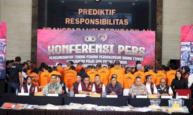 Polri-Berhasil-Ungkap-397-Kasus-TPPO-dan-482-Tersangka,-Selamatkan-904-Korban-dalam-Sebulan