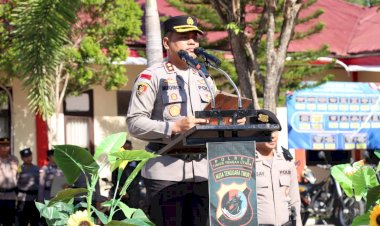 Pengamanan-Pemungutan-Suara-H-2,-Polres-TTU-Gelar-Apel-Pergeseran-Pasukan