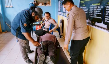 Alat-Terapi-Kebugaran-:-Ide-Kreatif-Aipda-Usman-Soma-Menjaga-Kondisi-Fisik--dan-Mental-Personel-Pospam-Nataru