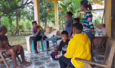 Maraknya-Curanmor-dan-Pencurian-Ternak,-Bhabinkamtibmas-Oelami-Imbau-Warga-Tingkatkan-Kewaspadaan