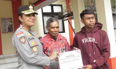 Kapolres-TTU-Salurkan-Bantuan-Listrik-Bagi-Kelompok-Tani,-Dorong-Program-“NTT-Lumbung-Jagung”