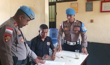 Pertegas-Integritas,-Kasi-Propam-Polres-TTU-Pimpin-Langsung-Sidak-Kesiapan-Personil-di-Lapangan