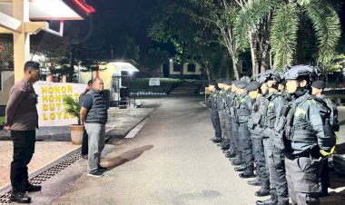 Perkuat-Keamanan-Wilayah,-Polres-TTU-Gelar-Patroli-Presisi,-Apel-Persiapan-Dipimpin-Langsung-Oleh-Wakapolres-TTU