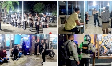 Cegah-Kriminalitas-di-Malam-Hari,-Unit-Raimas-Polres-TTU-Gelar-Patroli-Cipkon-Humanis-Hingga-Dini-Hari