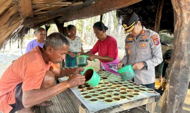 Dukung-Langkah-Kapolres-TTU,-Tokoh-Agama-dan-Pemerintah-Desa-Tuamese-Sepakat-Olah-Nira-Menjadi-Gula-Merah
