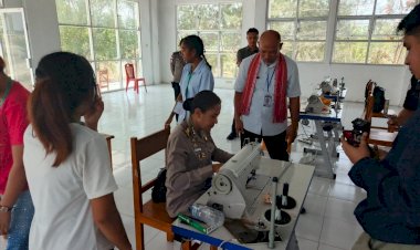 Wujud-Kepedulian-Terhadap-Masyarakat;-Kapolres-TTU-Berikan-Dukungan-kepada-Peserta-Pelatihan-Kerja,-Dorong-Kemandirian-Masyarakat