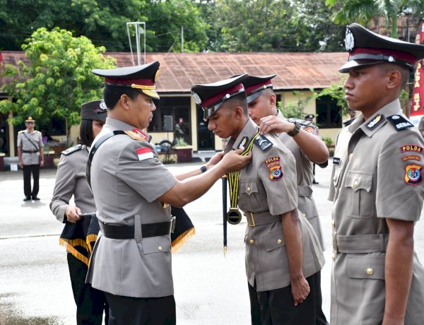 Kapolda NTT Pimpin Pelantikan 118 Bintara Remaja Polri Angkatan ke-53: Siap Mengabdi untuk Negeri