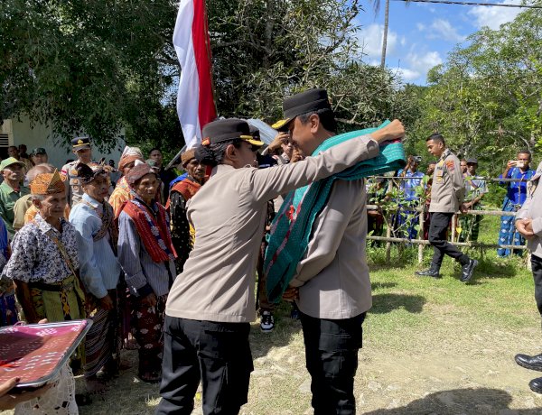 Wakapolda NTT Hadiri Groundbreaking SPPG 3T Polri di Desa Haulas