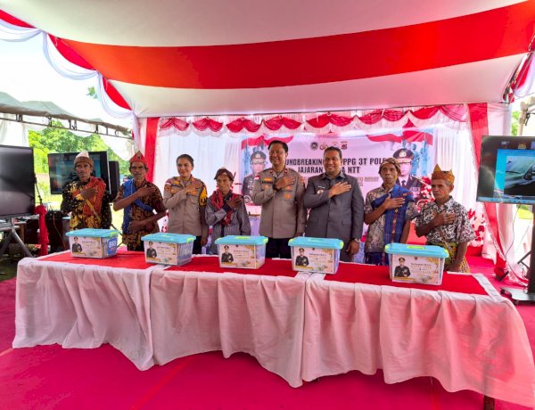 Groundbreaking SPPG 3T Polri di TTU Disambut Antusias, Dorong Gizi Anak dan Ekonomi Desa
