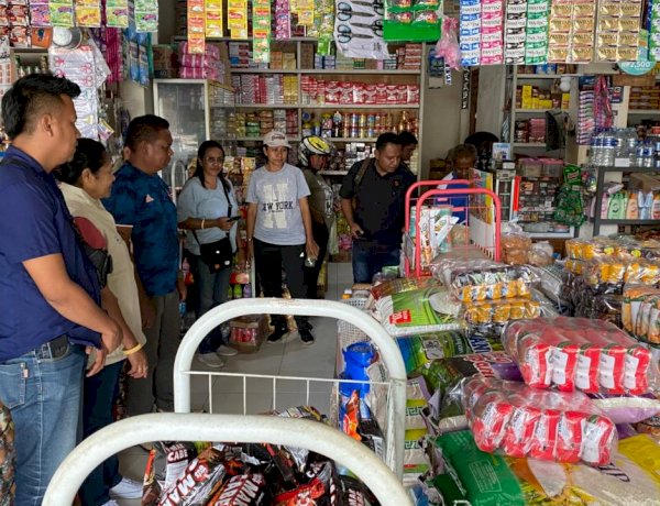 Sidak Harga Minyak Goreng, IPTU Rizaldi Haris Ingatkan Pedagang Tidak Lakukan Penimbunan