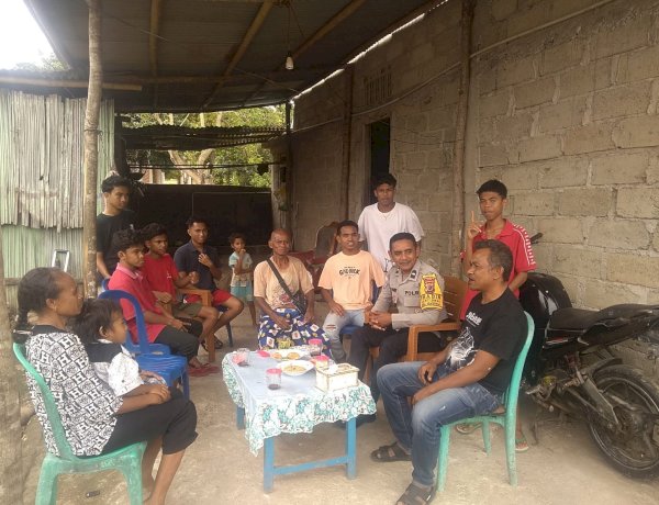 Hadir di Tengah Masyarakat, Langkah Preventif Bhabinkamtibmas Maubeli Tuai Apresiasi Warga