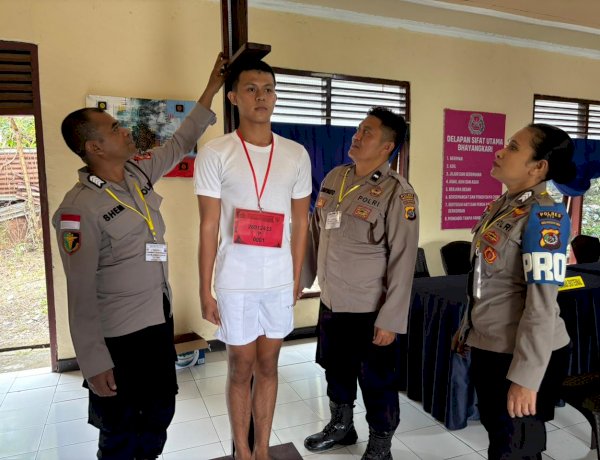 Polres TTU Gelar Seleksi Casis Berbasis BETAH Wujudkan SDM Polri Berkualitas