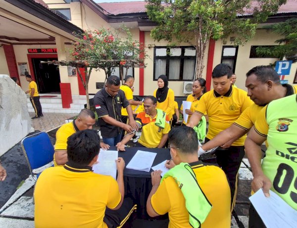 Pastikan Personel Prima, Sidokkes Polres TTU Lakukan Skrining Kesehatan Sebelum Samjas TW I 2026