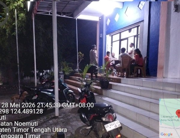Cipta Kondisi Kamtibmas: Polsek Noemuti Gencarkan Patroli Dialogis dan Sambang Humanis Demi Keamanan Masyarakat