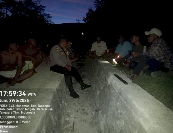 Patroli Dialogis Polsubsektor Naibenu, Perkuat Kemitraan dengan Masyarakat dan Jaga Stabilitas Kamtibmas