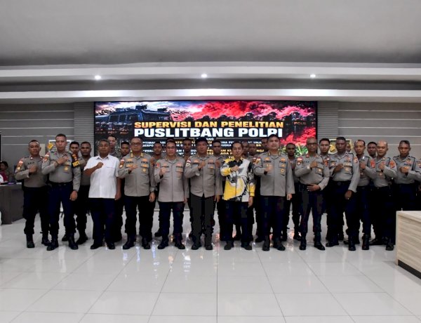 Kapolda NTT Terima Tim Puslitbang Polri, Teliti Optimalisasi Almatsus Dalmas dan Peran Polri dalam Ketahanan Pangan