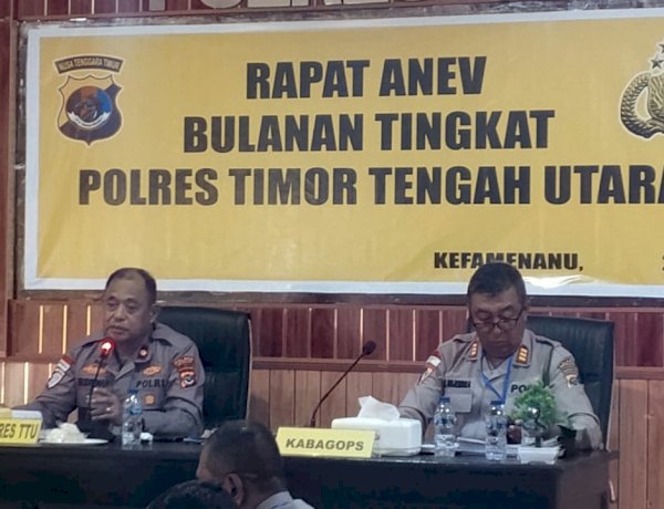 Anev Polres TTU: Penyelesaian Perkara Mencapai 94 Persen di Bulan Mei