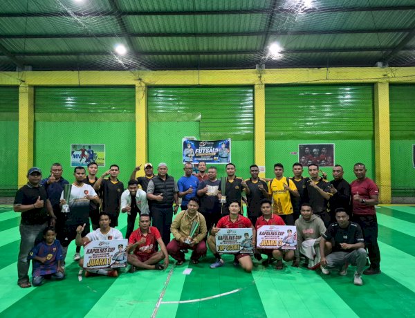 Semarak Hari Bhayangkara ke-80, Polres TTU Sukses Gelar Penutupan Turnamen Futsal