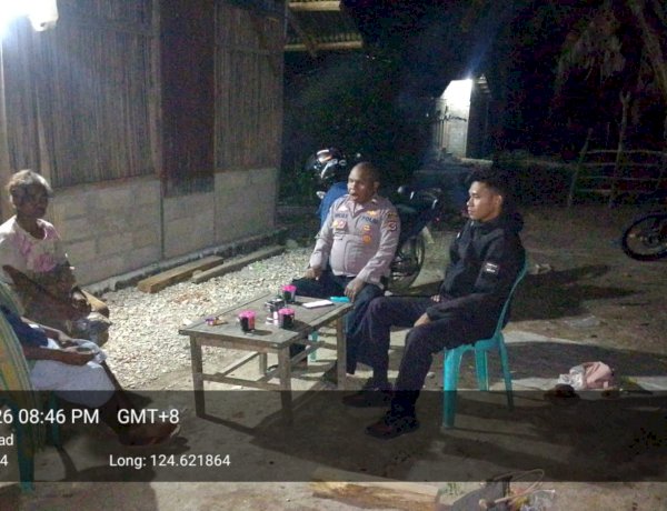Ciptakan Kondisi Aman Bagi Warga, Personel Pospol Maurisu Gelar Sambang dan Patroli Dialogis.