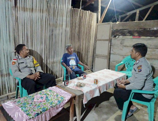 Patroli Dialogis Polsek Biboki Selatan Sasar Titik Rawan, Cegah Kriminalitas Sejak Dini