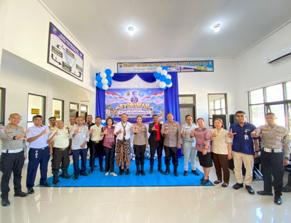 Syukuran-HUT-Lalu-Lintas-Bhayangkara-ke-71,-Satlantas-Polres-TTU-Perkuat-Sinergitas-Bersama-Stakeholder