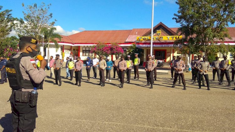 Menjelang Pemilukada Kabupaten TTU, Personil Polres diilatih
