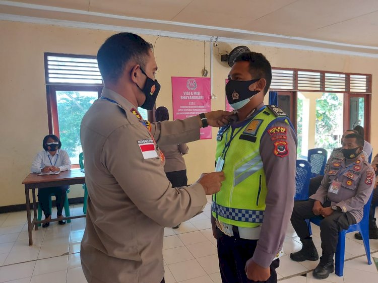 Kapolres TTU Pimpin Pelatihan Pra Ops Kepolisian Terpusat Ketupat 2021