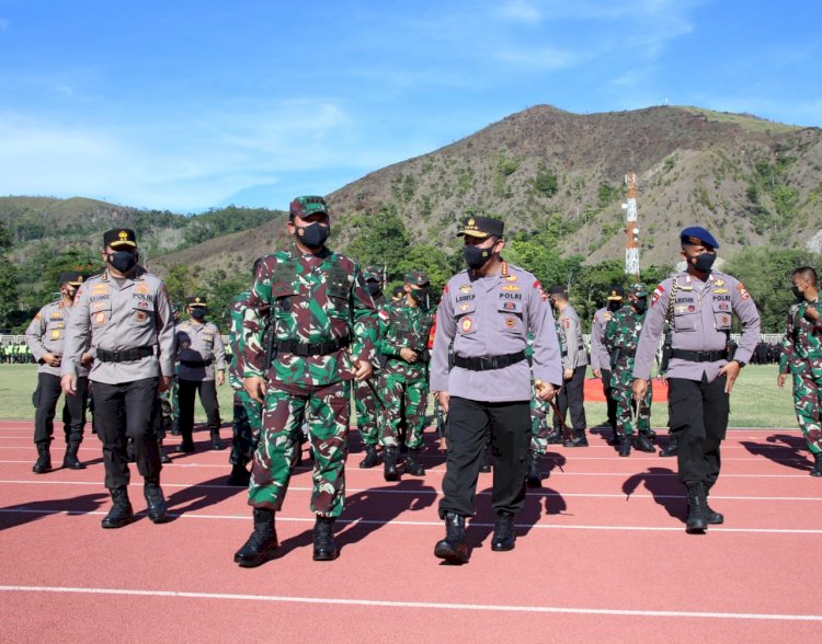 Kapolri mengingatkan bahwa kelancaran kegiatan PON XX Papua berada di pundak personel pengamanan