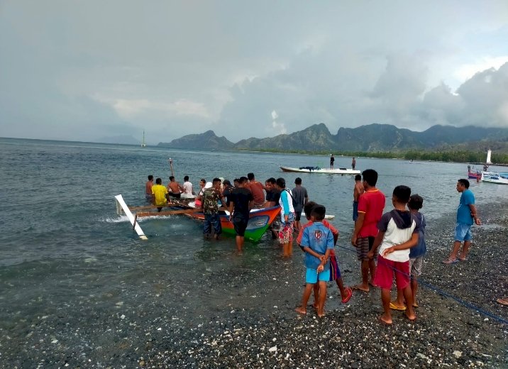 Astaga, 24 Orang Tenggelam Dengan Perahu Body di Laut Wini, Ini Kronologinya