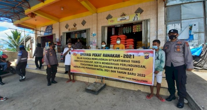 Operasi Pekat Ranakah 2021, Polres TTU Sita Barang Kadaluarsa