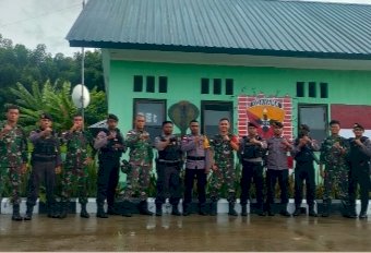 Bangun Sinergitas di Wilayah Perbatasan, Raimas Polres TTU Sambangi Masyarakat dan TNI