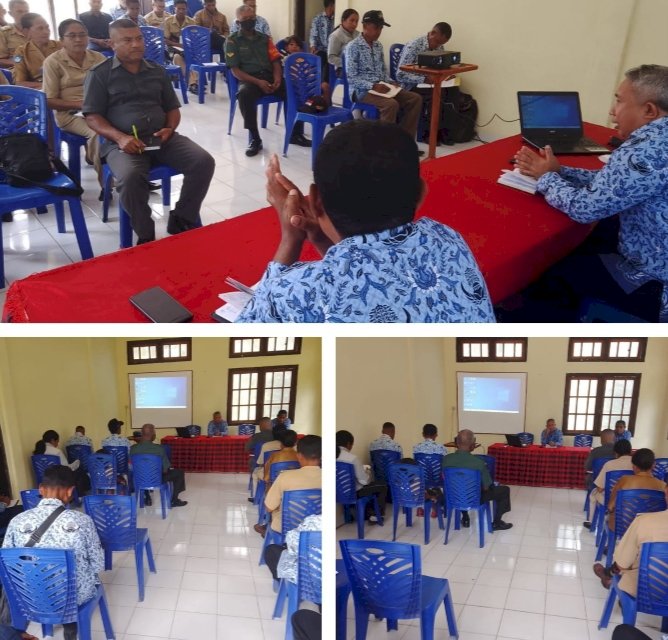 Polsek Bisel Hadiri Kegiatan Rapat Pemantapan Panitia HUT RI