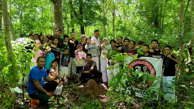 Kapolres TTU Inisiasi Penanaman 500 Anakan Pohon