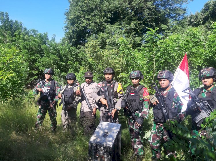 TNI/Polri di Kabupaten TTU Selalu Bergandengan Tangan Menjaga Keutuhan NKRI