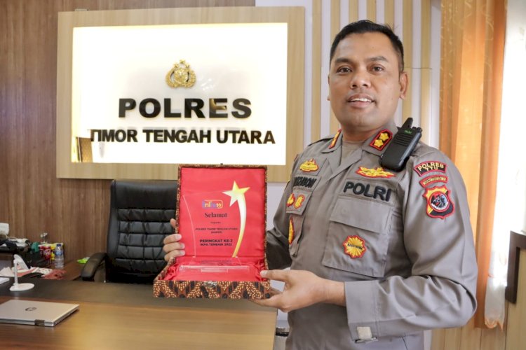 Secara Berturut-turut, Polres TTU Raih Peringkat 2 IKPA Terbaik