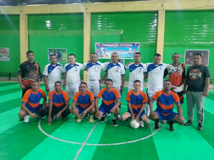 Sambut HUT Bhayangkara ke-77, Polres TTU Gelar Lomba Futsal