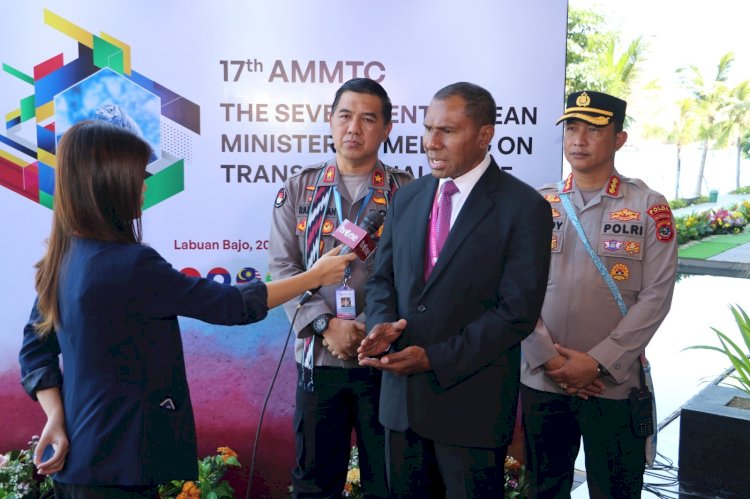 Kapolda NTT Soroti Kejahatan Transnasional ( TPPO ) dalam AMMTC ke-17 di Labuan Bajo,-