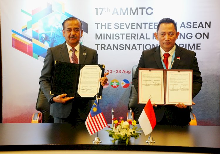 AMMTC ke-17, hasilkan Kesepakatan Kerja Sama Regional yang Kuat dalam Memerangi Kejahatan Transnasional,-